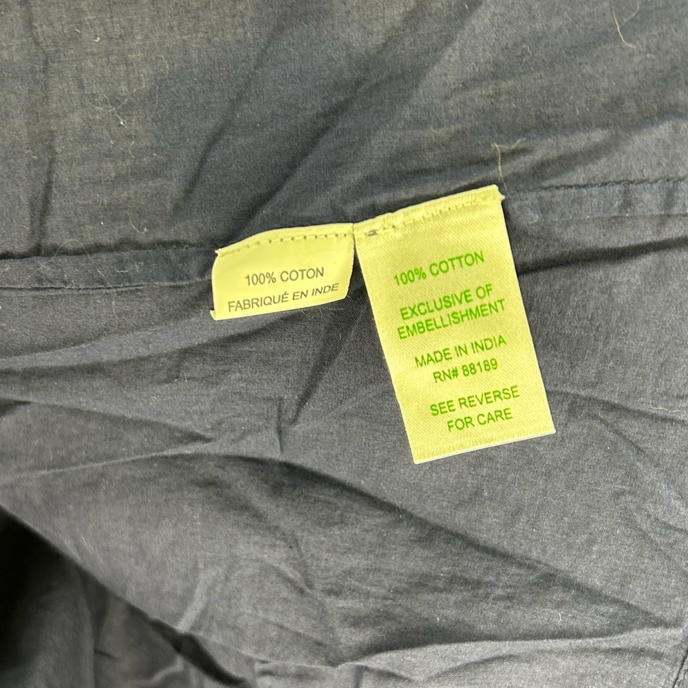 Women’s Lilly Pulitzer Blue Gold Long Sleeve Midi Bohemian Dress Designer XL - Picture 4 of 4